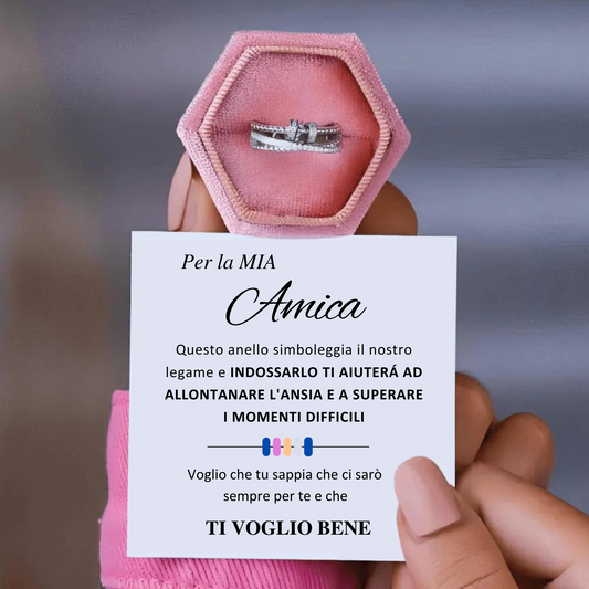 Anello "Per la mia amica"