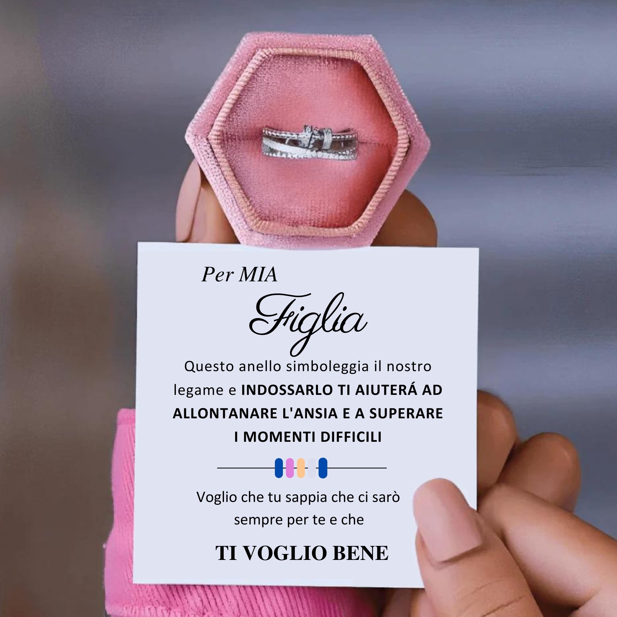 Anello "Per mia figlia"